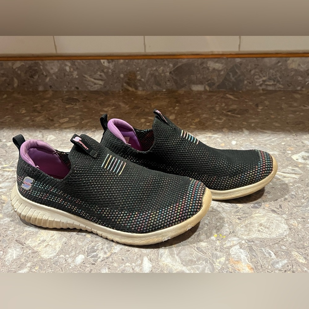 Skechers Sport Kids Multi  Color Slip On